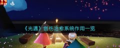 光遇创伤治愈系统有什么作用