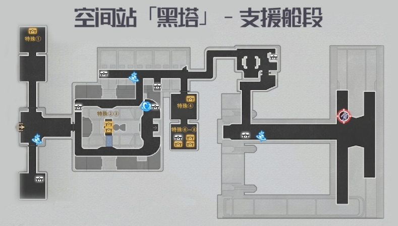 崩坏星穹铁道空间站宝箱位置在哪