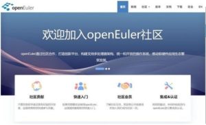 openEuler社区截图1