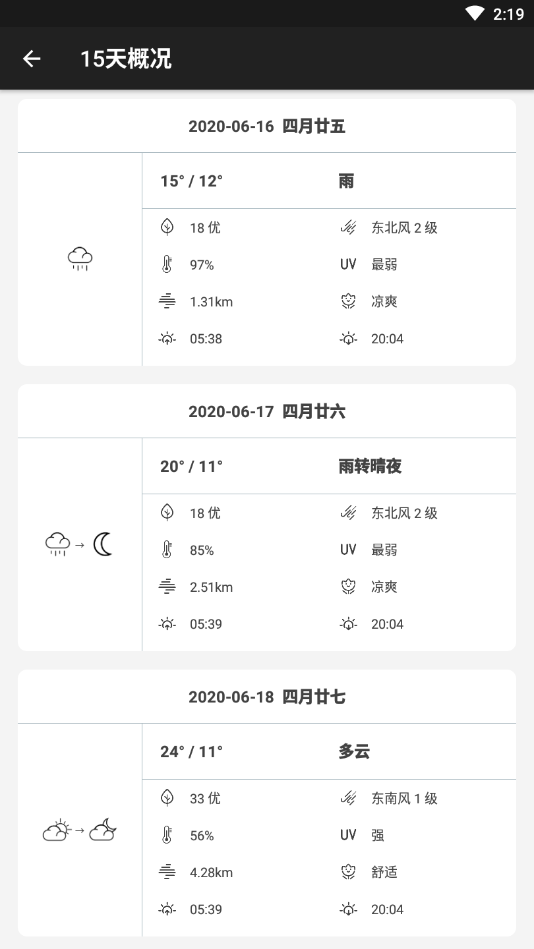 天气佳天气预报手机最新版截图3