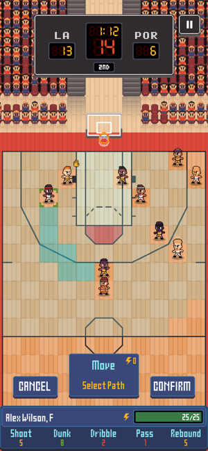 篮球联赛战术截图2